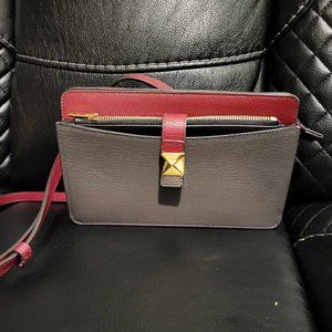 Furla Diva Textured Leather Crossbody Bag